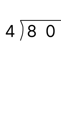 筆算で余りのある割り算 - 1 [ 1 ] 筆算でわり算をしましょう。の図