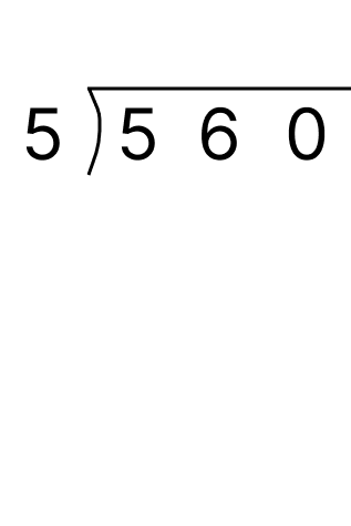 筆算で余りのある割り算 - 1 [ 1 ] 筆算でわり算をしましょう。の図
