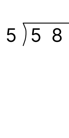筆算で余りのある割り算 - 1 [ 1 ] 筆算でわり算をしましょう。の図
