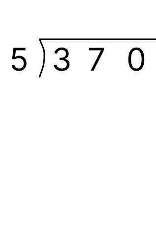 筆算で余りのある割り算 - 2 [ 1 ] 筆算でわり算をしましょう。の図