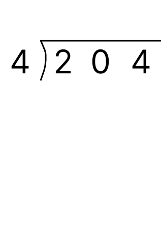 筆算で余りのある割り算 - 2 [ 1 ] 筆算でわり算をしましょう。の図