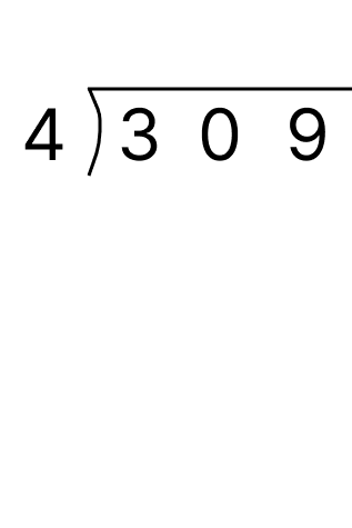 筆算で余りのある割り算 - 2 [ 1 ] 筆算でわり算をしましょう。の図