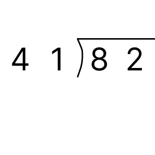 筆算で割り算 - 1 [ 1 ] 筆算でわり算をしましょう。の図