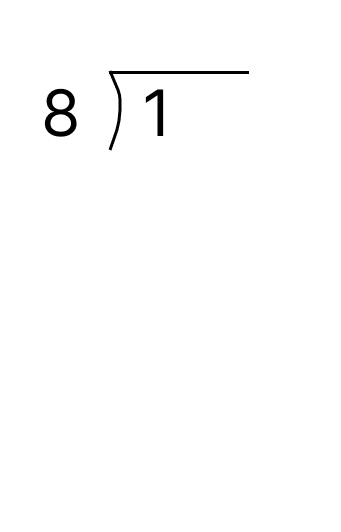 小数の割り算 - 2 [ 2 ] わりきれるまで計算しましょう。の図
